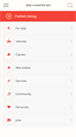 Mobile Screenshot of indiaclassifiedads.com